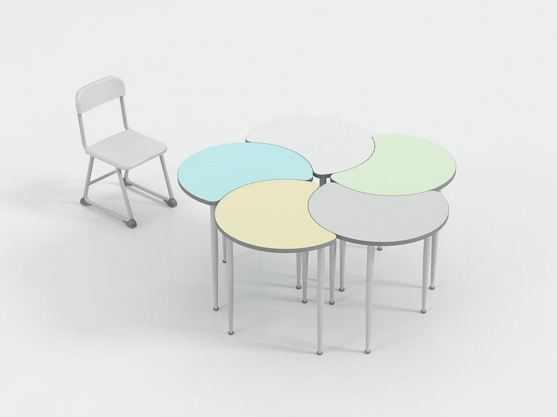 課桌椅設計原理,當然要以學生的成長為目的